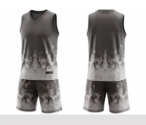 Conjunto de Baloncesto Sublimado, Personalizado, de Secado Rápido, Transpirable, Jersey y Pantalones Cortos de Poliéster, Ropa Deportiva para Hombres, Mujeres y Jóvenes - Product Image 5