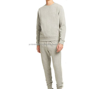 Venta al por mayor sudaderas personalizadas de cuello redondo para adultos ropa de invierno en varios colores su propio logotipo patrón sólido sudaderas de los hombres - Product Image 4