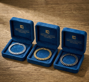 Pulsera Cubana de Plata de Ley 925 |   Cadena de Eslabones Planos |   Pulido de Alta Calidad |   Regalo para Él - Product Image 5