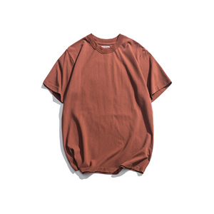 เสื้อยืดกีฬาผู้ชายผ้าฝ้าย 100% ทรงโอเวอร์ไซส์ สไตล์วินเทจ ล้างสีแบบแอซิดวอช  ออกแบบโลโก้ด้านหน้าได้ตามสั่ง ขายส่ง - Product Image 4