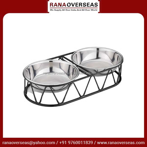 Último Modelo de Soporte Metálico con Tazones de Acero Inoxidable para Perros y Gatos, para Comida y Agua, Ofertas al por Mayor de un Proveedor Confiable - Product Image 5