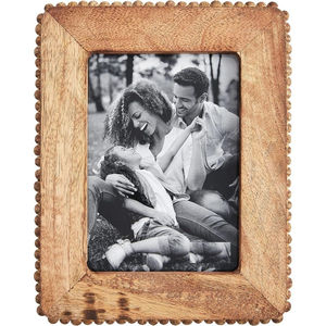 Cadre photo en bois sculpté à la main personnalisé avec des bords lisses et polis pour des cadeaux commémoratifs - Product Image 4