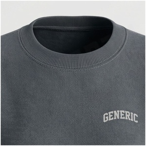 Ensemble de survêtement gris 2 pièces pour femme : sweat-shirt à col rond et pantalon de jogging à cordon de serrage, coupe décontractée, couleur unie, longueur intégrale, idéal pour l'automne - Product Image 4