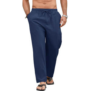 Pantalones de Hombre de Algodón Premium, Suaves y Amigables con la Piel, para Usar en Todas las Estaciones, Material Transpirable, Pantalones de Hombre de Alta Calidad - Product Image 1