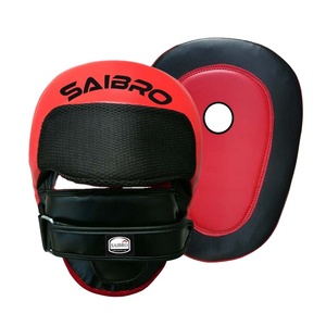 ถุงมือชกมวยหนังวัวแบบมืออาชีพถุงมือต่อยมวยเน้นไปที่ขนาดมืออาชีพสำหรับมวยไทย - Product Image 1