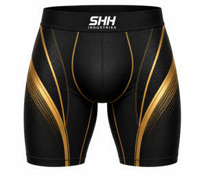 Custom Men Compression Shorts Quick Dry Stretch Gym Running Training Athletic Sports Tights OEM Private Label Wholesale - Product Image 1