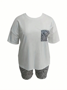 Shorts <b>Set</b> Women T Shirts And Shorts Gym Fitness Cotton Material Summer Jogging Wear Casual Quick Dry Women's <b>Sets</b> <b>Twin</b> <b>Sets</b> - Product Image 1