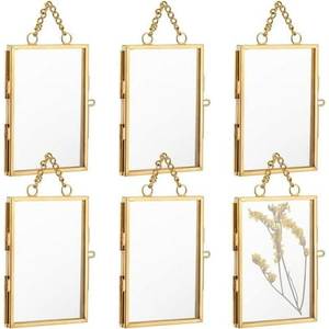 <b>Square</b> Metal Photo Frames With Nature Prints Digital Printing Durable Design - Product Image 4