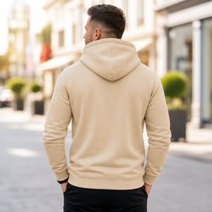 Sweat-shirts unisexes surdimensionnés en coton 450 g/m², style streetwear, décontractés, personnalisables, avec poche, écologiques, respirants, pour l'hiver - Product Image 5