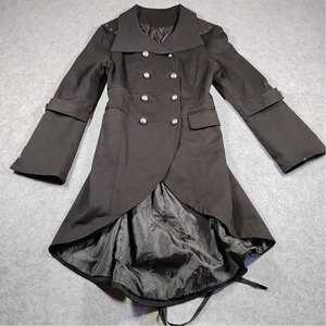 OEM ODM Black <b>Gothic</b> Steampunk Corset Back Tailcoat <b>Jacket</b> Womens Top Custom Wholesale 2026 - Product Image 1