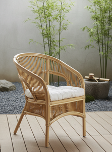 Silla de Bambú Fabiano, Elegante y Cómoda, Asiento Moderno para Apartamentos, Hoteles, Espacios Exteriores, Muebles para el Hogar - Product Image 4