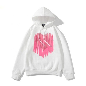 Sudaderas con capucha térmicas con impresión de soplo 3D transpirable de peso pesado de gran tamaño con logotipo personalizado unisex - Product Image 2