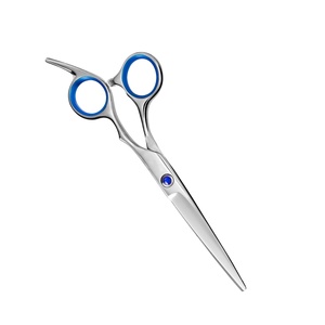 Ciseaux de barbier droitiers en acier inoxydable de 14 cm à prix abordable avec manche moyen pour barbiers professionnels et équipement de salon 2026 - Product Image 4