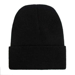 Gorro Unisex de Harry Johnson Production, 100% Acrílico, Tejido, Color Sólido, Gorro Casual de Invierno para Adultos, Diseño con Borde, 56-58CM - Product Image 3