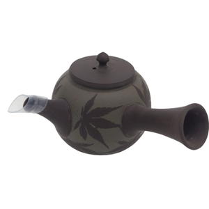 Yamaki Ikai Tokoname-yaki Traditional Japanese Handmade Clay Pottery <b>Teapot</b> Kyusu Style Serving Loose Tea Coffee Accessories - Product Image 2