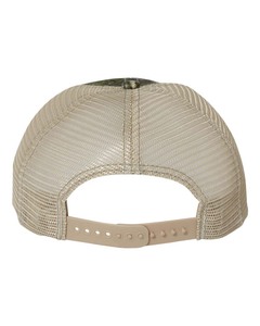 <b>Camo</b> Mesh Trucker <b>Cap</b> Unisex 6-Panel Adjustable Hat Outdoor Casual Spring Summer Style - Product Image 4