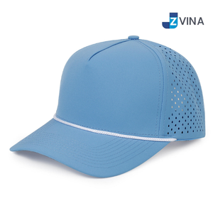 Custom Logo Baseball <b>Cap</b> Perforated Mesh Back Adjustable Brim Logo <b>Hat</b> for Outdoor Sports Travel - Product Image 3