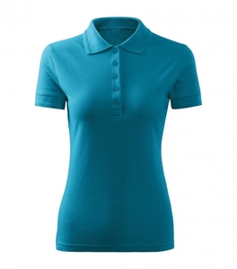 Polo en coton grande taille à manches courtes pour femme – Qualité supérieure, respirant, décontracté, idéal pour l'été, personnalisable avec logo - Product Image 4