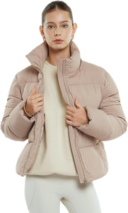 Hot Selling Custom Puffer <b>Jacket</b> for Women Winter Wear Style with Logo Plus Size Comfortable Made OEM Wholesale Rate Winter Wear - Product Image 4