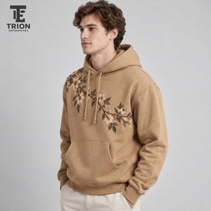 เสื้อฮู้ดดี้ปักลายพรีเมียมสำหรับผู้ชาย ให้ความอบอุ่น สวมใส่สบาย พร้อมลายปักที่ประณีต เหมาะสำหรับสไตล์ลำลองทันสมัยตลอดวัน - Product Image 2