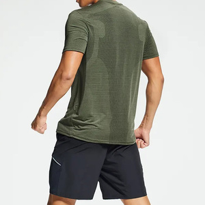 Men's Sportswear Quick Dry Short Sleeve Sports Running Shorts Suit Gym Wear Basketball Squash Soccer Tracksuit <b>Sets</b> - Product Image 2