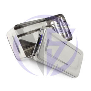 Bandeja de acero inoxidable autoclavable para instrumentos de esterilización, caja de almacenamiento para uso médico - Product Image 5