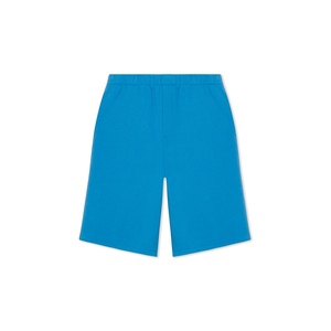 Conjunto de 2 Piezas de Sudadera y Pantalones Cortos Tejidos Transpirables Casuales para Hombre, Cuello Redondo, Talla Grande, Color Personalizado, 100% Algodón - Product Image 4