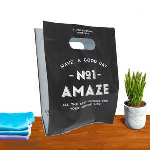 Bolsa troquelada HDPE/LDPE, bolsa con asa perforada para compras, bolsa de lujo de hasta 11 colores, precio al por mayor, impresión personalizada, fábrica de Vietnam - Product Image 6