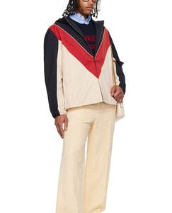 Chaqueta Cortavientos Ligera Personalizada con Bloques de Color, Cierre de Cremallera, Ropa Deportiva para Gimnasio, Fitness y Running, Transpirable, Tallas Grandes para Hombre - Product Image 3