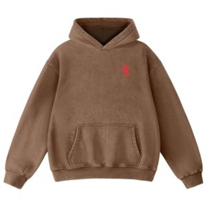 Sudaderas con Capucha Personalizadas con Logotipo Bordado, Nuevas Sudaderas de Felpa Pastel al por Mayor con Logotipo Personalizado, 100% Poliéster GSM - Product Image 4