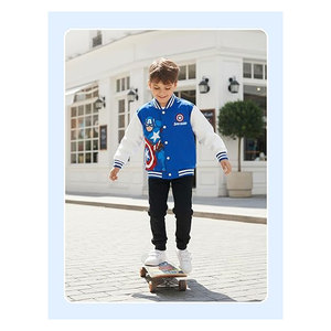 เสื้อแจ็คเก็ตบอมเบอร์ผู้ชาย ลายการ์ตูน Toy Story Cars เสื้อคาร์ดิแกนแบบ Varsity เสื้อโค้ทน้ำหนักเบา เสื้อสเวตเชิ้ตติดกระดุมแบบ Snap เสื้อผ้าลำลองแนวสตรีท - Product Image 2