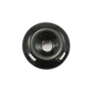 Natural Crystal Donuts <b>Black</b> agate Crystal Stone Donut Gemstone Stone Crystal Reiki Gemstones Healing Donuts Agate - Product Image 3