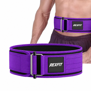 Ceinture de levage en nylon durable pour l'haltérophilie, les squats, les soulevés de terre, l'entraînement de force - Fournisseur d'usine en gros - Product Image 6