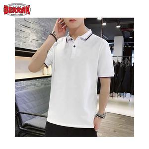 EACHIN New Man Polo Shirt Mens Casual Embroidery Cotton Polo Shirt Men Short Sleeve Turn Down Collar High Quality Polo Clothing - Product Image 1