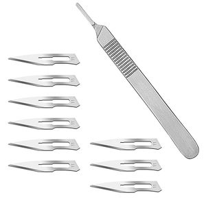 Wholesale Custom Logo Stainless Steel Safety Surgical <b>Scalpel</b> Blades Retractable <b>Knife</b> with Foldable Features By Blush Surgical - Product Image 1