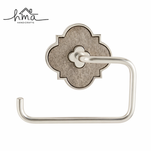 Brass Wall Mounted Toilet <b>Paper</b> Holder Antique Gold Finish Decorative Bow Shape Ribbon Design Elegant Bathroom <b>Tissue</b> Roll - Product Image 4
