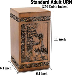 Urnas de Madera Profesionales para Cenizas Humanas, Urnas de Madera Personalizadas - Product Image 2