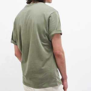 100% Cotton Men's Tshirts Organic Jersey Tshirt for Men Short Sleeve Mens <b>T</b>-<b>shirt</b> Summer <b>Pocket</b> <b>T</b> <b>Shirts</b> Custom Tee Top - Product Image 2