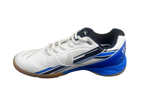 Chaussures de tennis pour hommes à rayures blanches et bleues, lacets, empeigne en mesh respirant, semelle intermédiaire légère en EVA, semelle extérieure en caoutchouc, automne-hiver - Product Image 2
