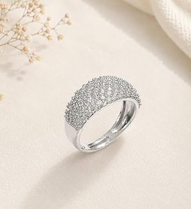 Nouveauté AFAR Jewelry, bijoux fins, argent sterling 925, plaqué or blanc 18 carats, certifié GRA, bague en moissanite pour homme, style hip hop - Product Image 1