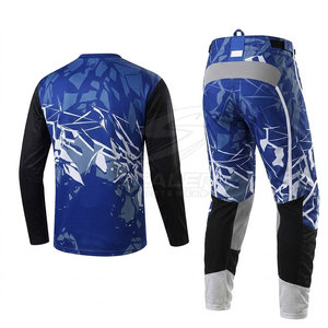 Combinaison de course moto personnalisée avec logo professionnel OEM/ODM, vêtements de sport confortables, maillot de motocross, équipement de motocross en gros - Product Image 2
