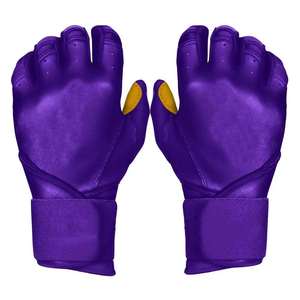 Wholesale Trendy Customizable Premium Quality Durable Professional <b>Baseball</b> Batting Gloves Made Leather Ambidextrous Gloves - Product Image 1