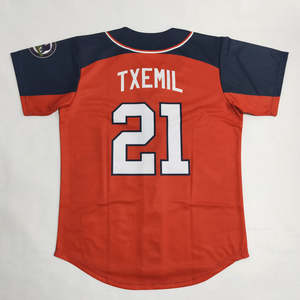 2025 camisetas de béisbol transpirables de alta calidad más populares, bordado personalizado para todos los equipos, servicios OEM y ODM - Product Image 2