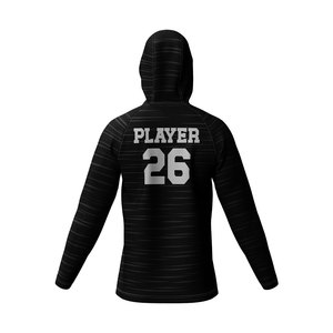 Custom Printed Breathable Men's Hooded Basketball Shooter <b>Shirt</b> Custom Front Team Logo Moisture Wicking Quick Dry Plus Size - Product Image 2