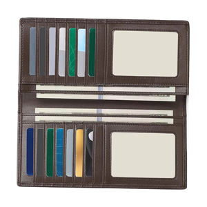 Carteras de Cuero Genuino Hechas a Mano con Hebilla para Mujer, Cartera Delgada de Alta Calidad, Cartera de Mano Estilo Western - Product Image 4