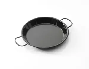 Cooklab Best Quality Wholesale Non-stick Seafood Cookware Spanish White Dot Paella Pan 24 cm Kitchen Tools