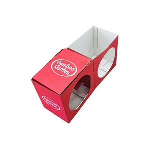 Premium Quality Sustainable Recycled Materials 3-Layer Corrugated Folding Carton Custom Design Flexo <b>Printing</b> Glossy Lamination - Product Image 4