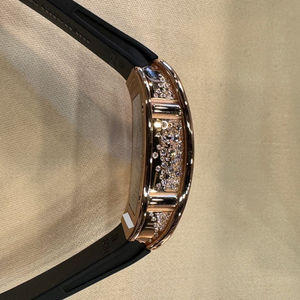 RM 07-01 'นาฬิกาข้อมือผู้หญิง' คาร์บอน TPT หน้าปัดโรสโกลด์ประดับเพชร - Product Image 3