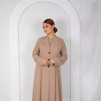 Tissu léger de qualité supérieure Abaya haut de gamme Fournisseur de vêtements musulmans en gros