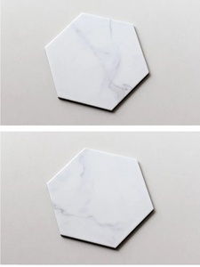 Eco-Friendly Marble <b>Coasters</b> Durable <b>Heat</b> Resistant Beverage <b>Coaster</b> Set - Product Image 6